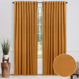 Premium Golden Velvet Curtain for Bedroom & Living Room