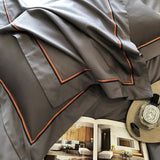 Embroidered Multi Line Baratta Duvet Set