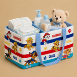 Cute Puppy Squad Diaper Caddy Bag