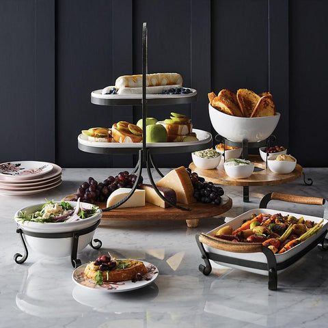 3-Tier Western Serving Tray - The Linen House