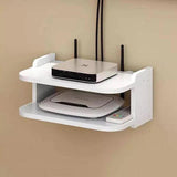 Floating Wifi Lounge Living Room Organizer Shelve - The Linen House