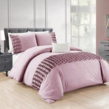 Twisted Pleated Duvet Set - The Linen House