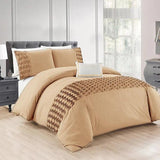 Twisted Pleated Duvet Set - The Linen House