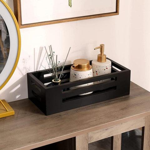 2 Pack Bathroom Decor Box for Toilet Paper storage - The Linen House