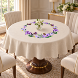 Butterfly Garden Round Table Cover