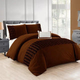 Twisted Pleated Duvet Set - The Linen House