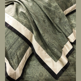 Green Digital Printed Duvet Set