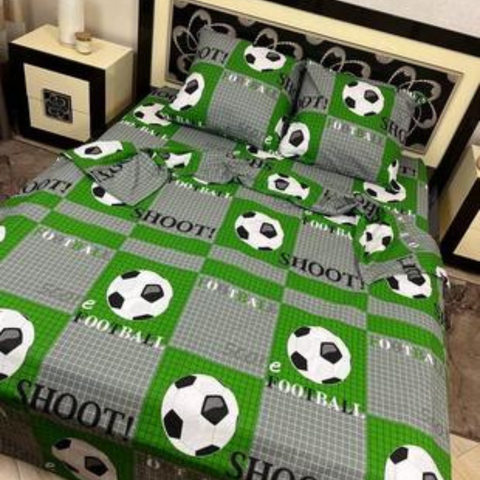 Kids Cartoon Bed-sheet Football