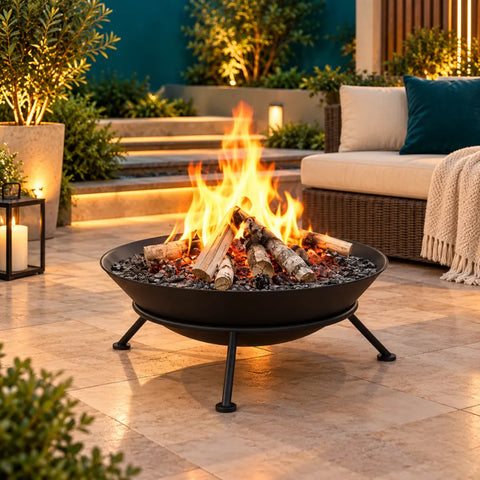 Portable Round Fire Bucket