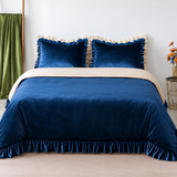 Navy Blue Duvet Cover Set