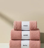 3 Piece Cotton Bath Towel set - The Linen House