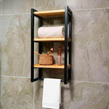 3 - Tier Bathroom Shelf, Storage for Towel - The Linen House