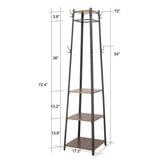 3 - Tier Display Ladder Wall Mounted - The Linen House