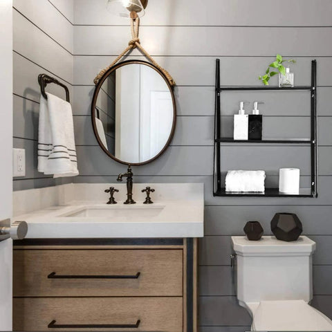 3 - Tier Display Ladder Wall Mounted - The Linen House