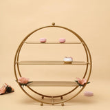 3 Tier Gold Cupcake Stand - The Linen House