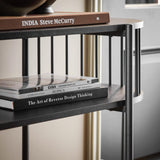 3 Tiers Console Table Hall Table Living Room Console Table - The Linen House