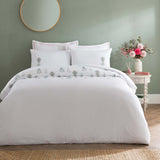 White Garden Floral Duvet Cover Bedding Set