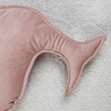 Pink Whale Baby Cushion