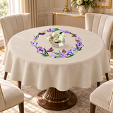 Butterfly Garden Round Table Cover