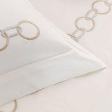 LINKS Embroidery Duvet Set - The Linen House