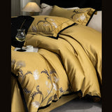Elegant Vintage Style Embroidery Duvet Set
