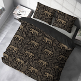 Royale Lion Black Print Bedding – Powerful Design, Premium Softness