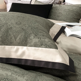 Green Digital Printed Duvet Set