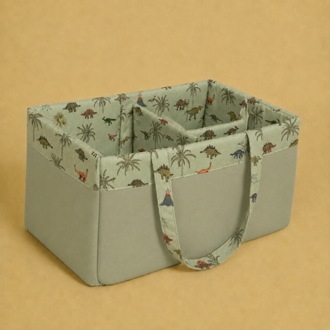 Dino Jungle Diaper Caddy Bag
