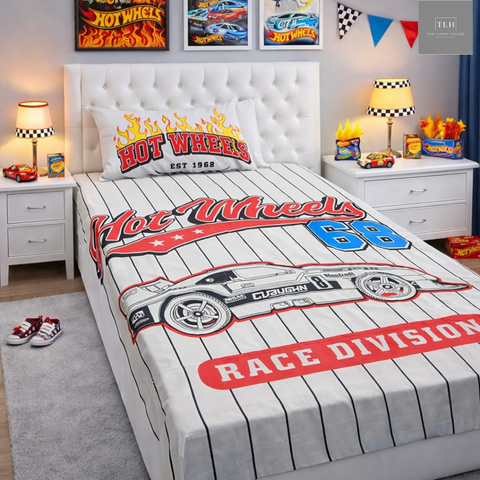 Hot Wheels Racing Bed-sheet