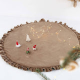 Velvet Baby Rug with Frill