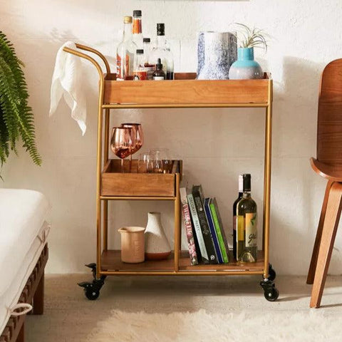 Tatiana Bar Cart - The Linen House