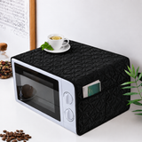 Quilted Microwave Cover with Storage Pocket