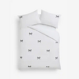 Bow Embroidered Bedsheet