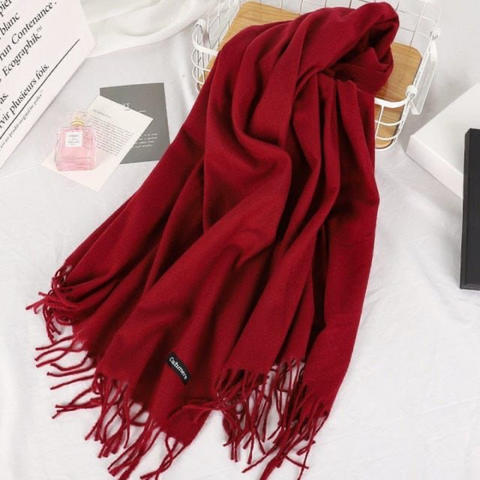 Winter Warm Scarf  ( Red  )