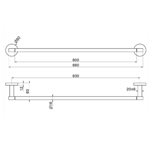 Towel Rail for Bathroom
