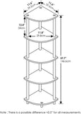 5 Tire Shelving Unit - The Linen House