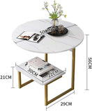 Round Coffee Side Table
