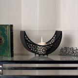 Crescent Moon Shaped Metal Islamic Decor - The Linen House