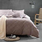 Pinch Pleat Duvet Set - The Linen House