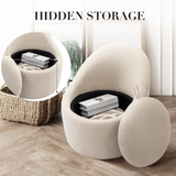 Modern  Upholstered Swivel Chair