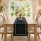 Premium Textured Baratta Border Runner