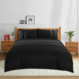 Velvet Stripe Duvet Set - The Linen House