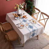 Table cover ( Embroidered) - The Linen House