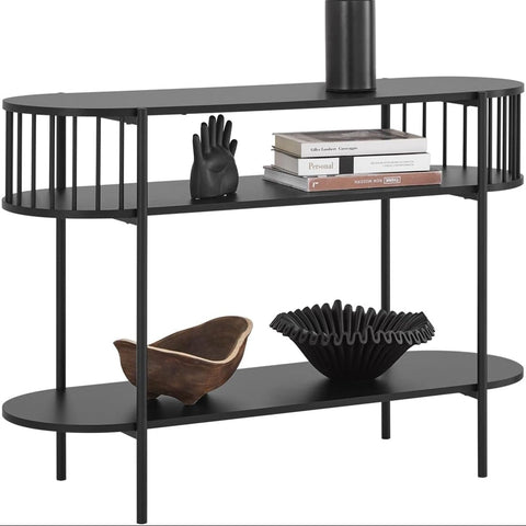 3 Tiers Console Table Hall Table Living Room Console Table