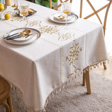 Table cover ( Embroidered)