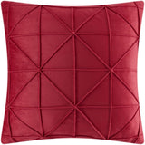 Velvet Pleated Cushion Cover - The Linen House