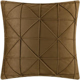 Velvet Pleated Cushion Cover - The Linen House