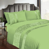 Velvet Stripe Duvet Set - The Linen House