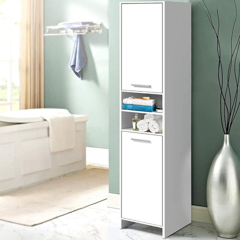 Double Cabinet Bathroom Rack - The Linen House