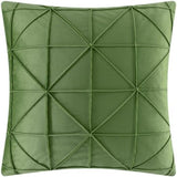 Velvet Pleated Cushion Cover - The Linen House